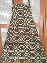 Exported to Europe and the United States cotton kitchen apron adult home cooking baking sleeveless apron clean anti-fouling work clothes