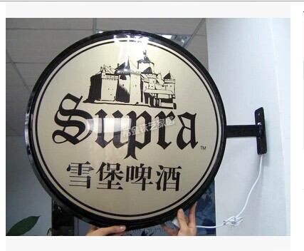 Usd 56 96 European Wrought Iron Outdoor Light Box Billboard Acrylic House Store Signboard Custom Round Light Box Led Custom Wholesale From China Online Shopping Buy Asian Products Online From The