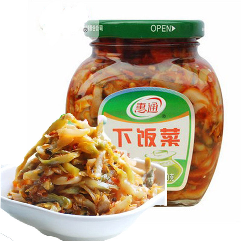 【天猫超市】惠通下饭菜300G酱菜榨菜菜丝咸菜四川眉山泡菜特产