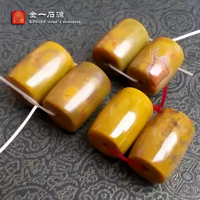 Natural Xuanhua Shanggu Warring States Red Agate boutique chicken oil yellow with waist beads Diamond beads accessories