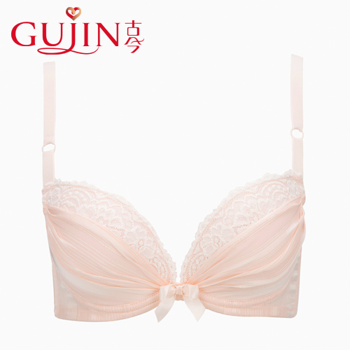 Cổ đại và hiện đại womens đồ lót 3 4 mỏng dưới dày voan xếp ly cốc thu thập áo ngực phụ nữ 0G873.