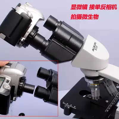 Microscope eyepiece port adapter Canon Nikon Pentax Sony Panasonic Monocular micro-SLR camera camera 23 2mm