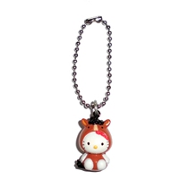 Japanese SanrioHello Kitty Zodiac series small ring keychain bag pendant (horse)