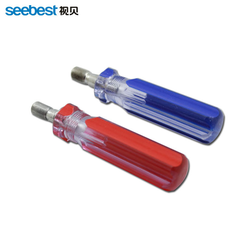 High quality F head booster cable TV Dandelion F Head Making Wire Tool Squeeze F Head Assist Tool