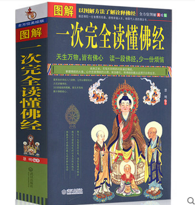 正版包邮促销一次完全读懂佛经（全面介绍佛教常识，让你直观了解佛教）