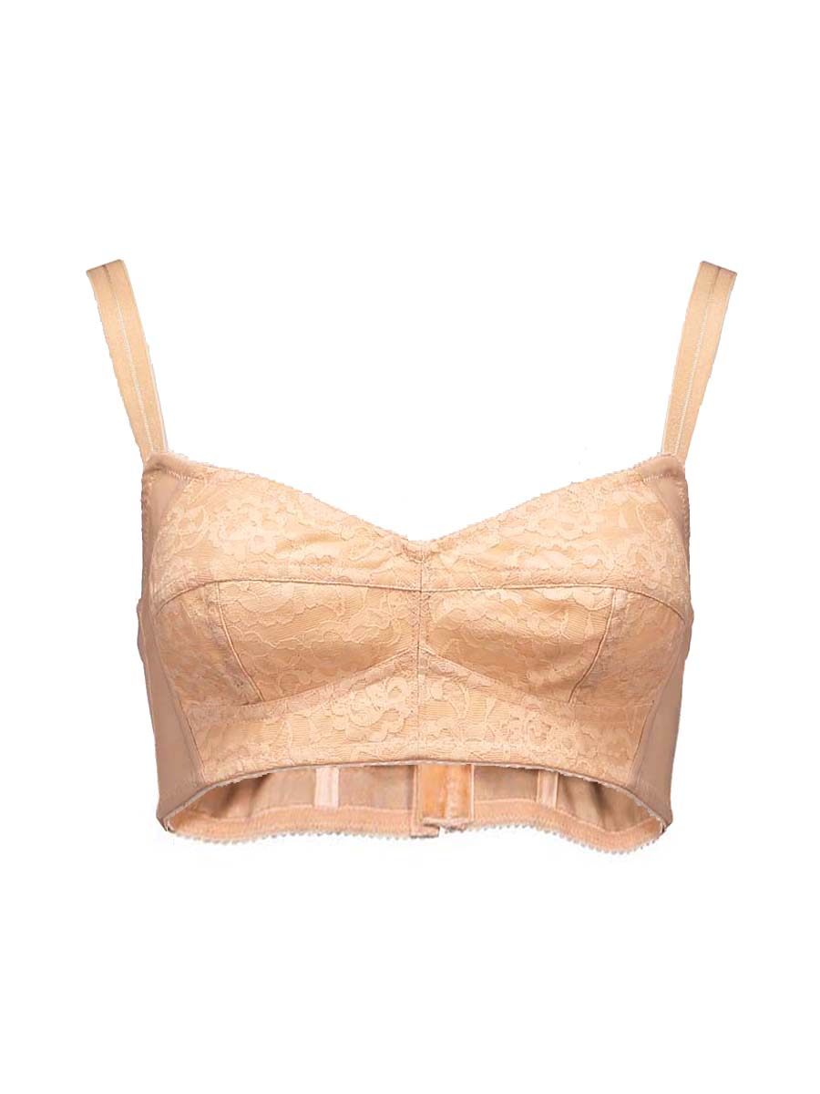 Dolce&Gabbana 肉色印花吊带文胸