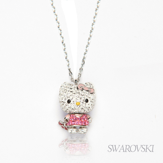 Swarovsi施华洛世奇HelloKitty水晶吊坠项链