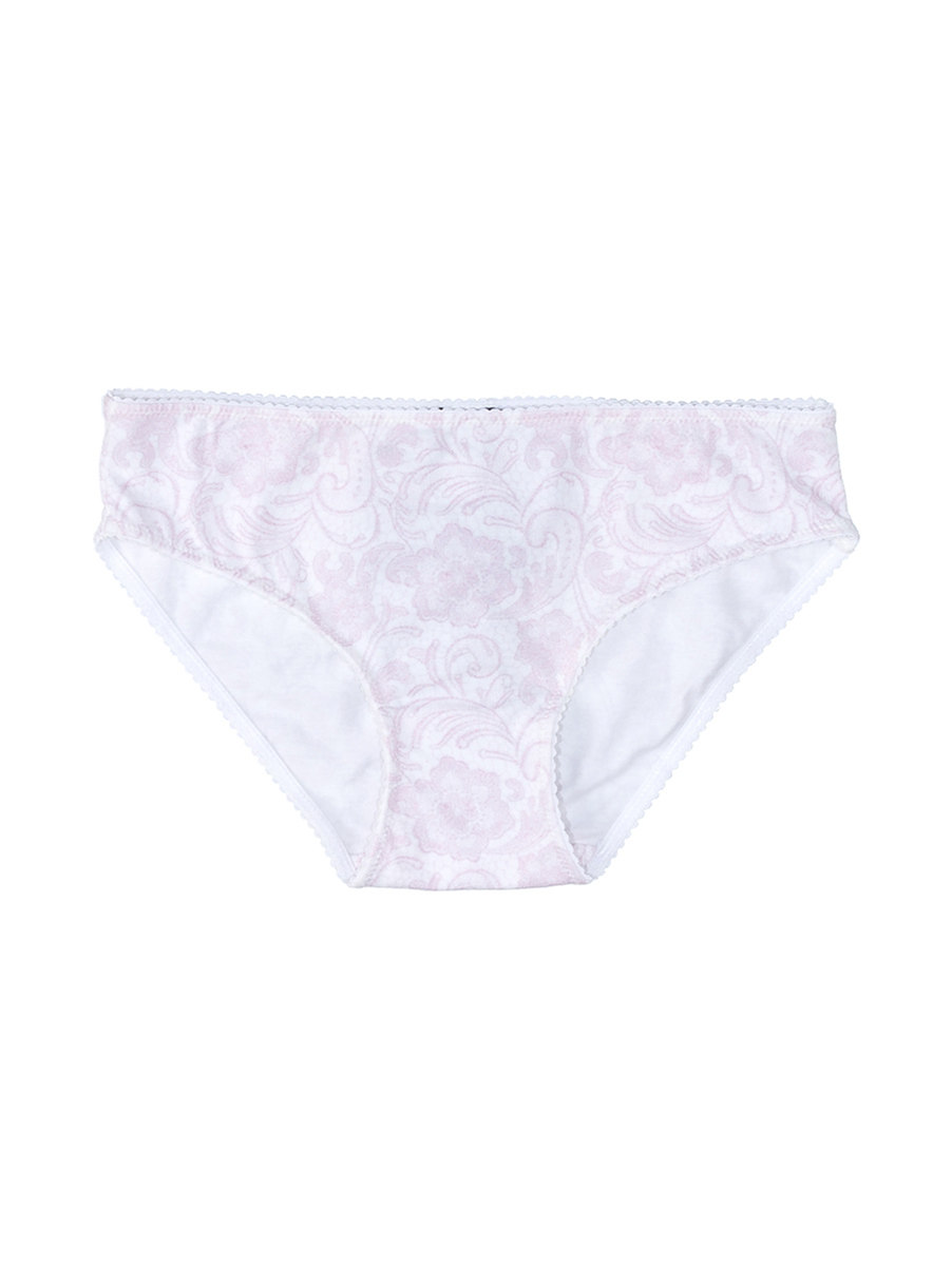 Dolce&Gabbana 粉色复古印花女童内裤