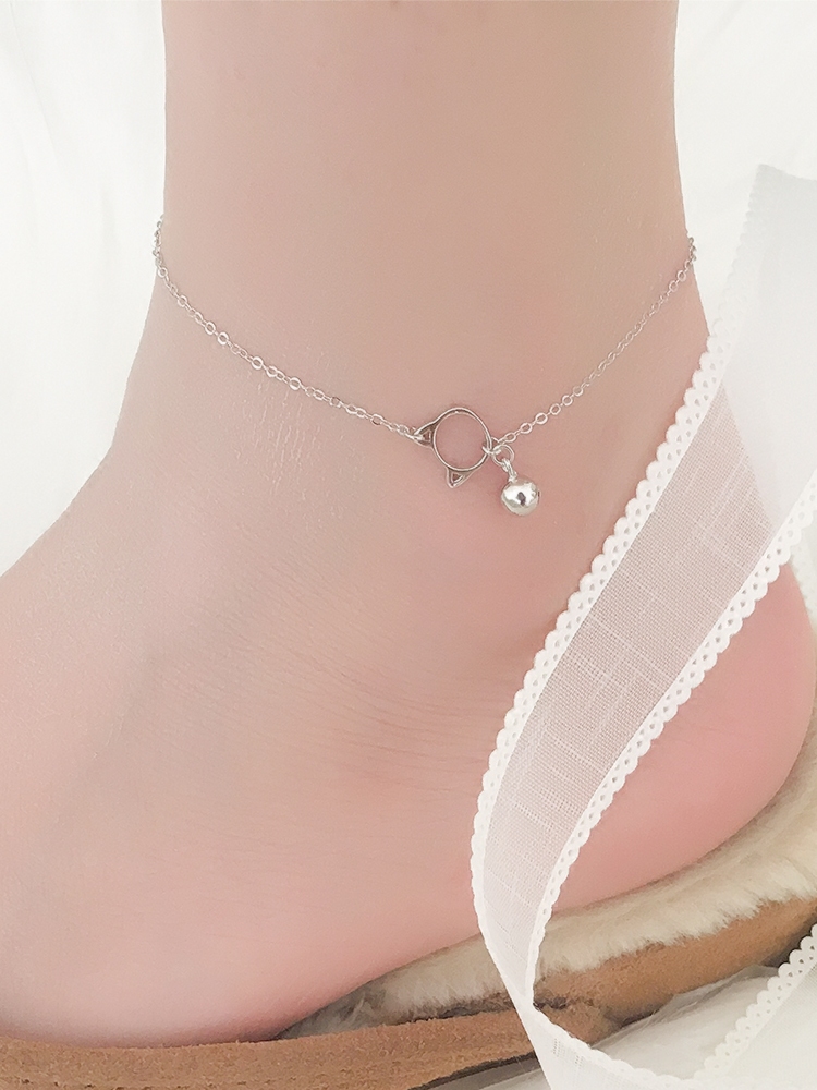 Bracelet de cheville Femme OTHER   en Argenterie - Ref 3104292 Image 1