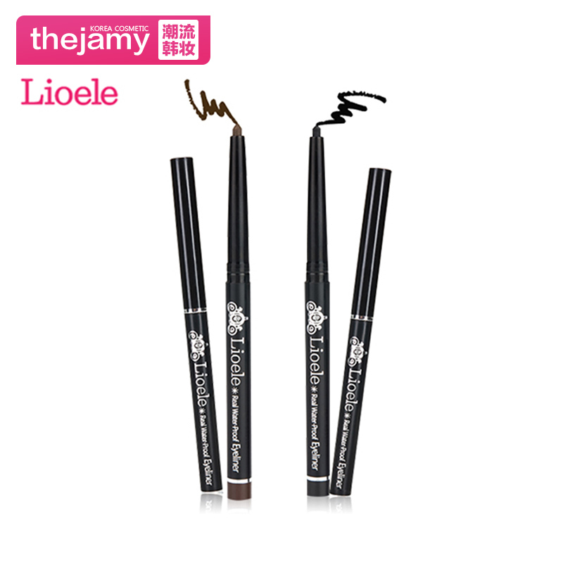 韩国正品直邮 LIOELE自然魅力防水防晕染速干眼线笔 0.3g/支