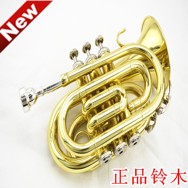Palm trumpet instrument Pocket trumpet