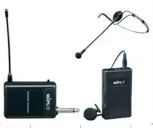 Mipo MP106 one-to-one wireless collar clip microphone collar microphone teaching chest wheat training speech microphone
