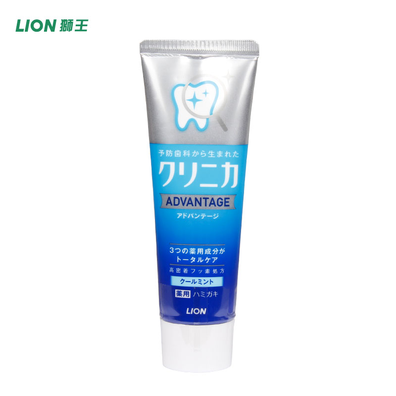 日本原装进口 狮王 CLINICA 洁净防护 牙膏 (清凉薄荷) 130g