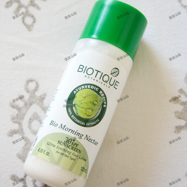印度百奥百奥田日月花蜜防晒乳液biotique nectar进口防晒霜SPF30