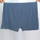 Quần đùi nam Boxer Tóm tắt Squats eo cao Người trung niên cộng với Chất béo Kích thước lớn Quần phẳng Thêm lớn Bốn góc Quần 280 kg