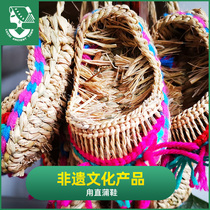  Suzhou Luzhi Ancient Town cultural and creative products handmade pu shoes warm in winter and cool in summer