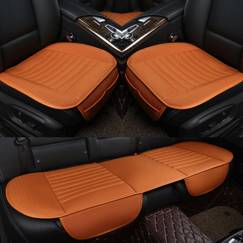四季通用冰丝别克新凯越君威君越英朗GT赛欧皮革坐垫无靠背座垫