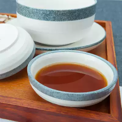 Creative Japanese tableware ceramic sauce saucer vinegar dish European small dish sauce