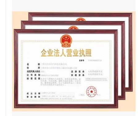 Vertical Hang Business License Box Tax Registration Certificate Box A3 A4 Wide Side Plastic Hanging Wall Credential Box A3 License Box-Taobao