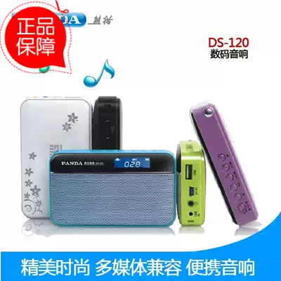 Panda DS-120 plug-in card speaker Portable radio for the elderly MP3 playback TF audio