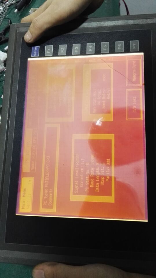 Fuji UG 400H - L0C1C repair black screen - touch fault repair