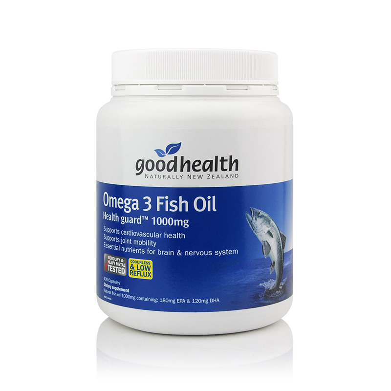 包邮 Good Health好健康深海鱼油400粒1000mg