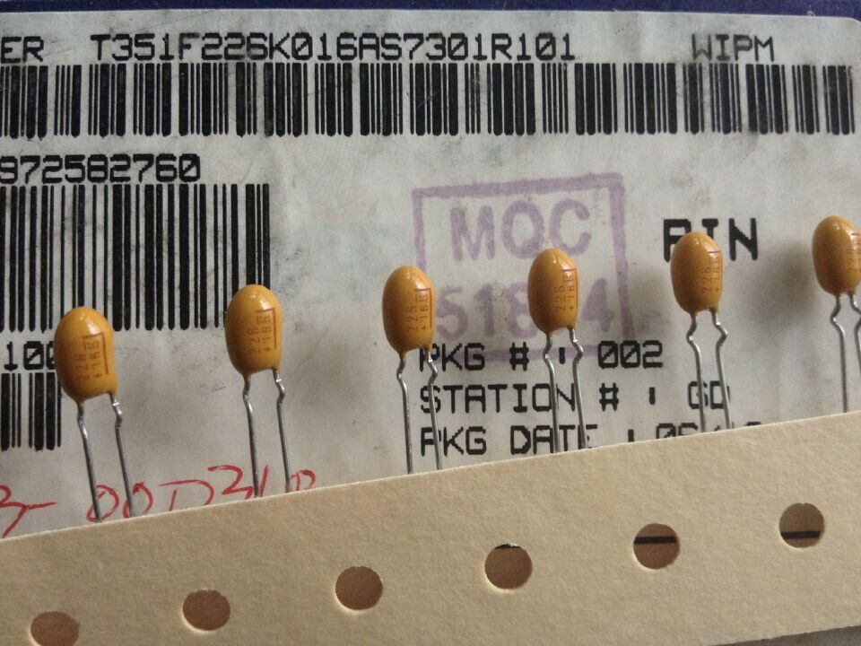 Import Kemei KEMET 16V 226K