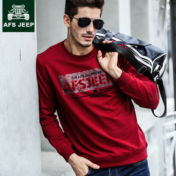 战地吉普 男式长袖卫衣 优惠券折后￥49包邮（￥99-50）多色多款可选