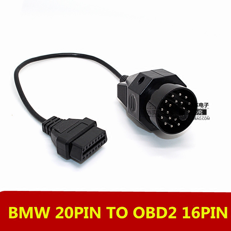 Spot BMW 20Pin to 16 Pin OBD2 Cable BMW20 needle connecting line conversion line