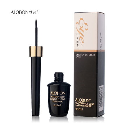 AloBon/雅邦持久防水眼线液 不晕染海绵刷头特好用