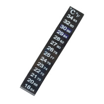 Fish farming is easy to use aquarium thermometer water thermometer thermometer sticker patch type turtle fish tank thermometer