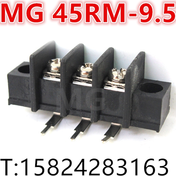 MG45R MG45R 45RM 9 5MM pitch fence type wiring terminal bending needle with fixed ear