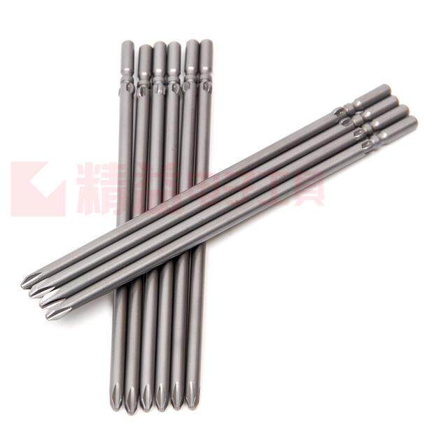 5x150x2# electric screwdriver bit s2 alloy steel electric screwdriver tip batch head cross electric screwdriver tip 5mm electric screwdriver bit