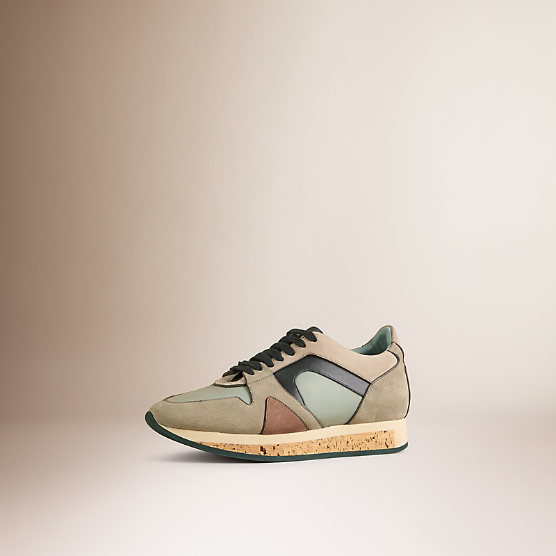 BURBERRY/博柏利The Field - 麂皮网布菲尔德运动鞋 40031491
