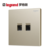TCL Legrand switch socket Shidian golden telephone computer wired network plug-in wall power supply type 86