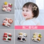 Baby kẹp tóc phụ kiện hoa cô gái nhỏ bé clip trẻ em kẹp tóc phụ kiện bao gồm tất cả vải bao gồm cô gái dễ thương clip dây buộc tóc scrunchies