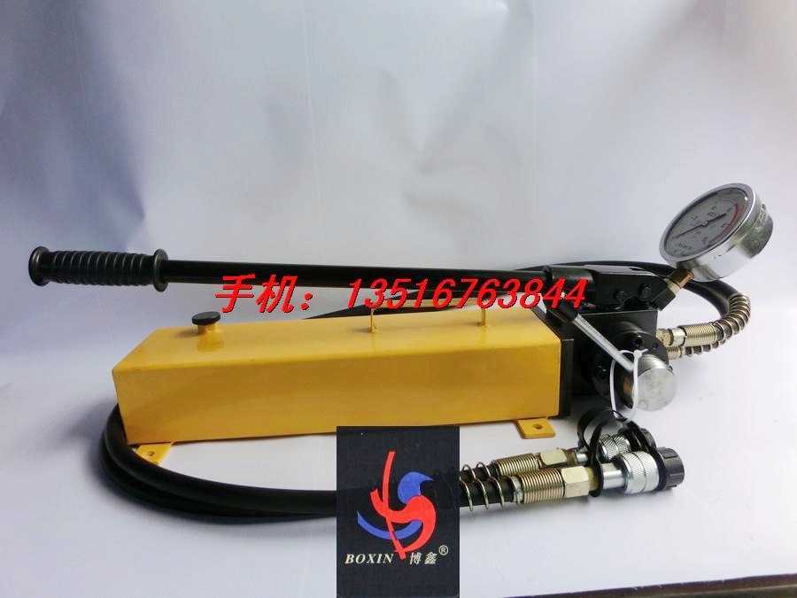 Manual hydraulic pump Hydraulic manual pump Hydraulic pump station CP-700-2 manual pump double circuit (with meter)