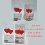 Качественная красная свеча, памятное вечернее платье на день Святого Валентина