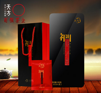 Tianfang Tea Qi Door Black Tea New Tea Authentic Anhui Origin Aroma Type Kung Fu Black Tea Gift boxed 200g