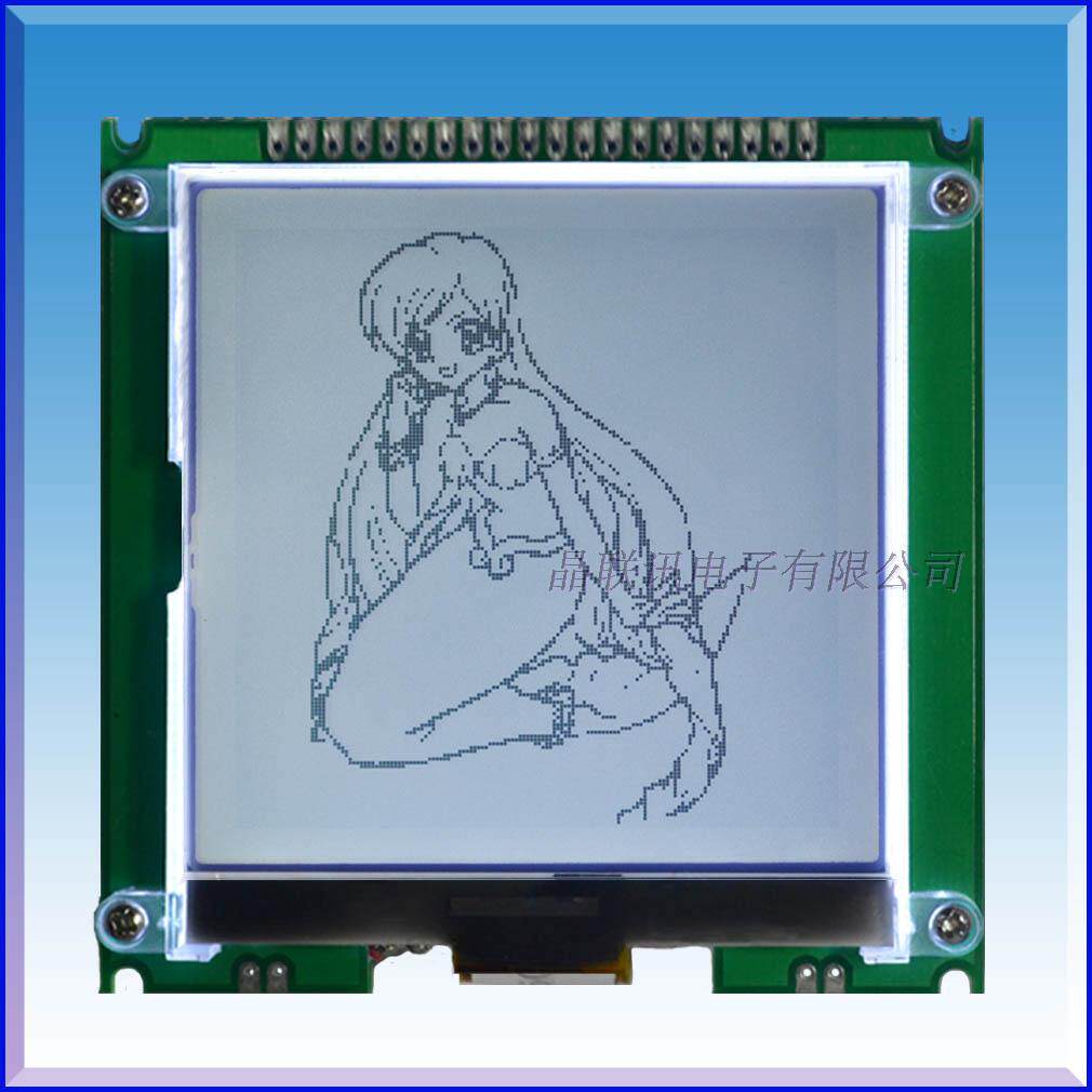 JLX160160G-160-PN liquid crystal module 160 * 160 lattice COG LCD screen in parallel