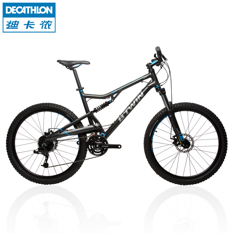 迪卡侬 全地形 山地自行车 500s 26寸 铝合金 软尾自行车MT BTWIN