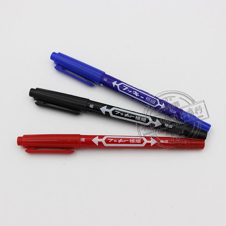 Glasses processing tool lens oily marker pen point pupil pen quick-drying and easy to wipe special quality assurance for optical shop