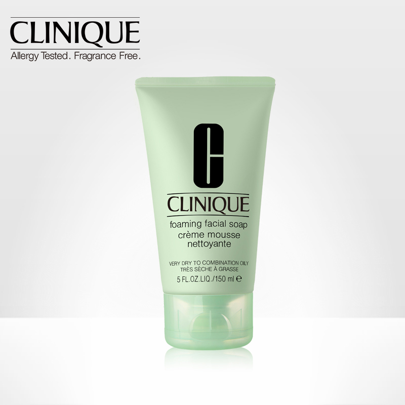 Clinique倩碧倩碧净透泡沫洁面乳 女士补水洗面奶 泡沫丰富