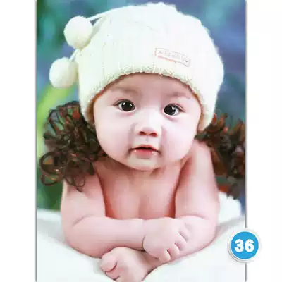 36 baby pictures wedding room wall stickers baby pregnant women pregnant twins teach poster pictorial photo preparation pregnancy