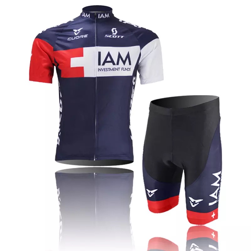 lAN perspiration breathable quick dry summer mountain bike-team equipped with short sleeve riding suit