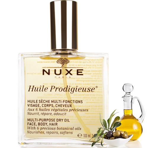 NUXE欧树 植物晶莹护理精油 50 100ml 舒缓肌肤修护 多效保养油