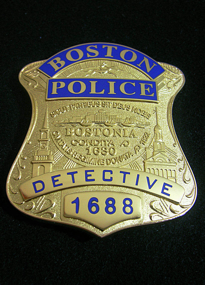 American Badge 070 (Boston Detective) 8X7 cm - Taobao