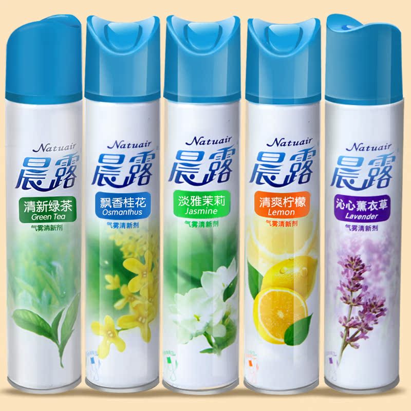 【3瓶免邮 满4减2】晨露空气清新香剂 去除臭味异味烟味 320ml/瓶
