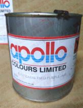 英国APOLLO 阿波罗丝印油墨 玻璃金属尼龙油墨 C317紫红 含13%税