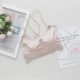 Sexy back-back backless băng lụa tơ tằm quấn ngực áo ngực với miếng đệm ngực không có vành ống trên